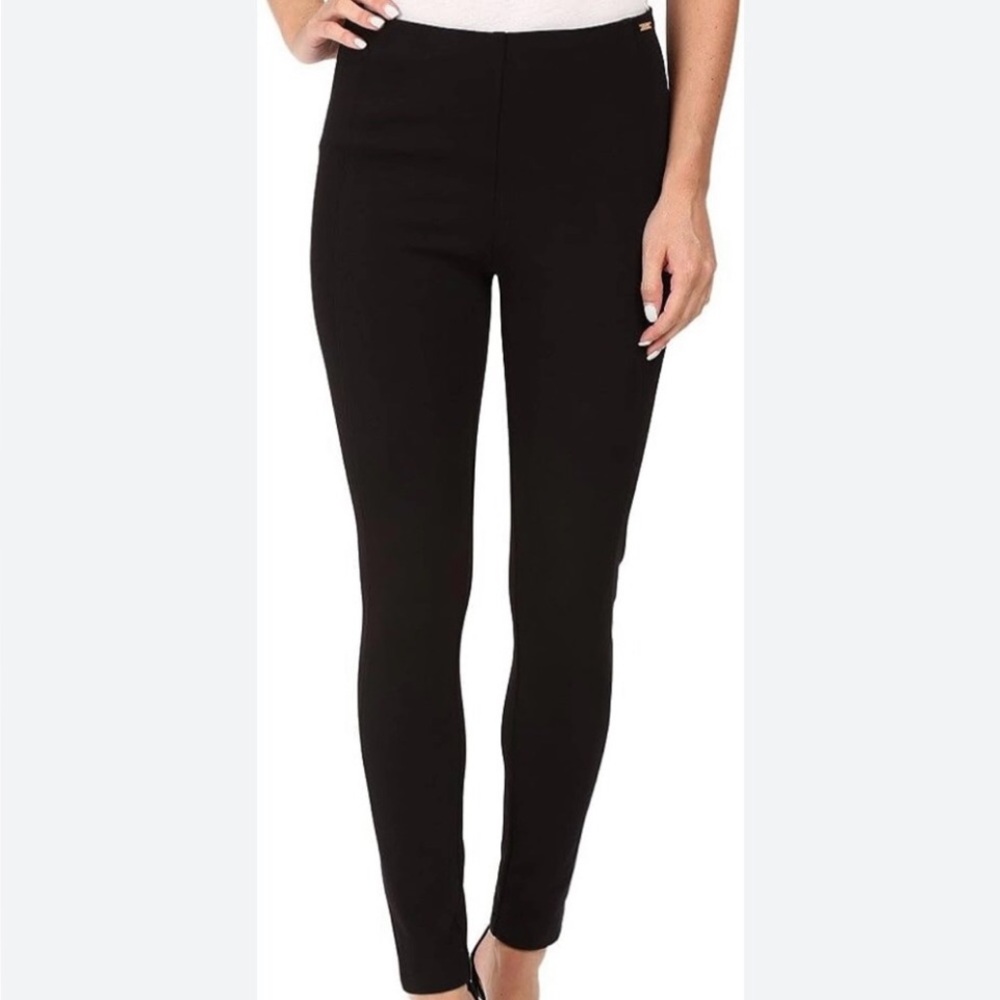 Ivanka Trump Black charcoal High-Waisted Pants